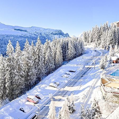 South Facing 2-Bed Apartment With Fireplace, Terrasses Deos Flaine Extérieur photo