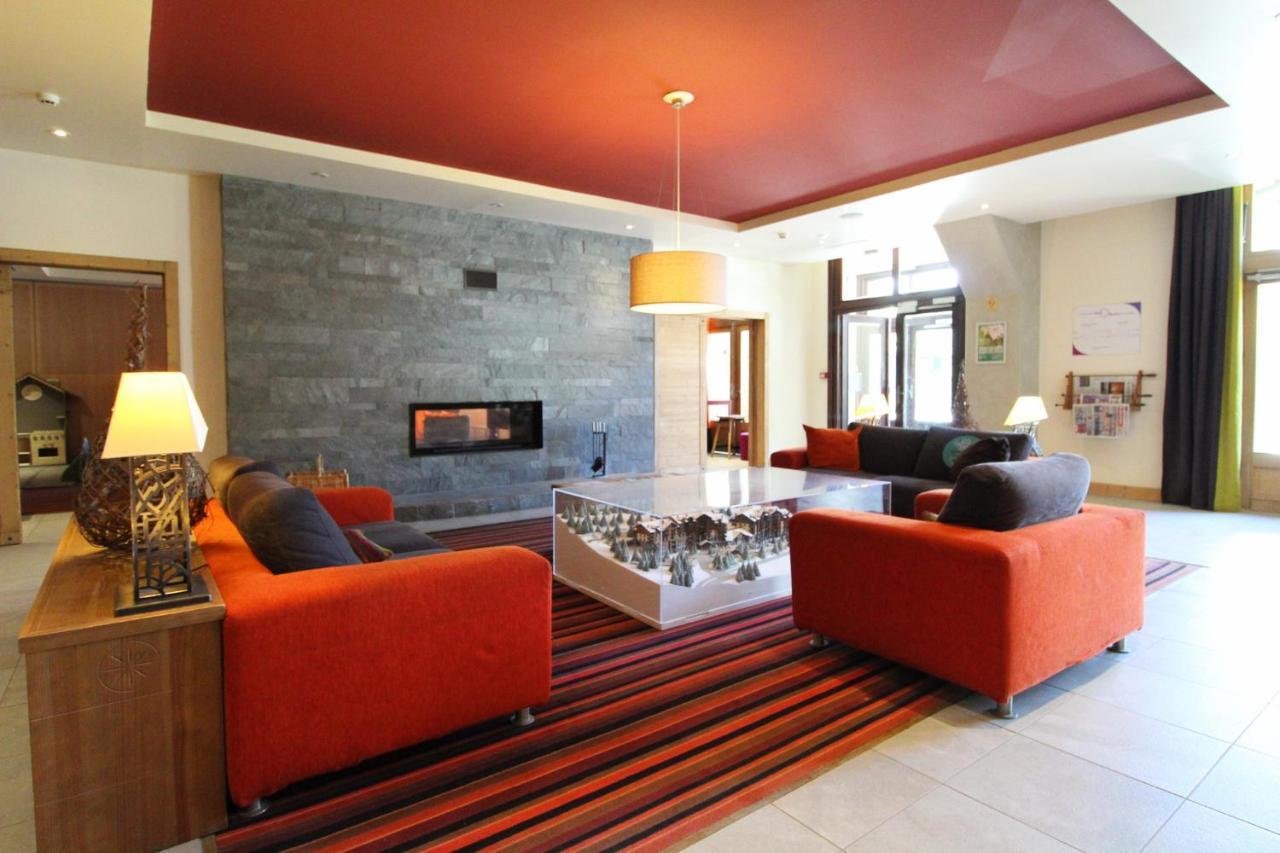South Facing 2-Bed Apartment With Fireplace, Terrasses Deos Flaine Extérieur photo