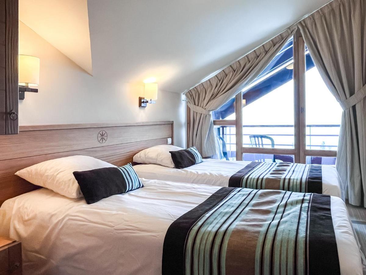 South Facing 2-Bed Apartment With Fireplace, Terrasses Deos Flaine Extérieur photo