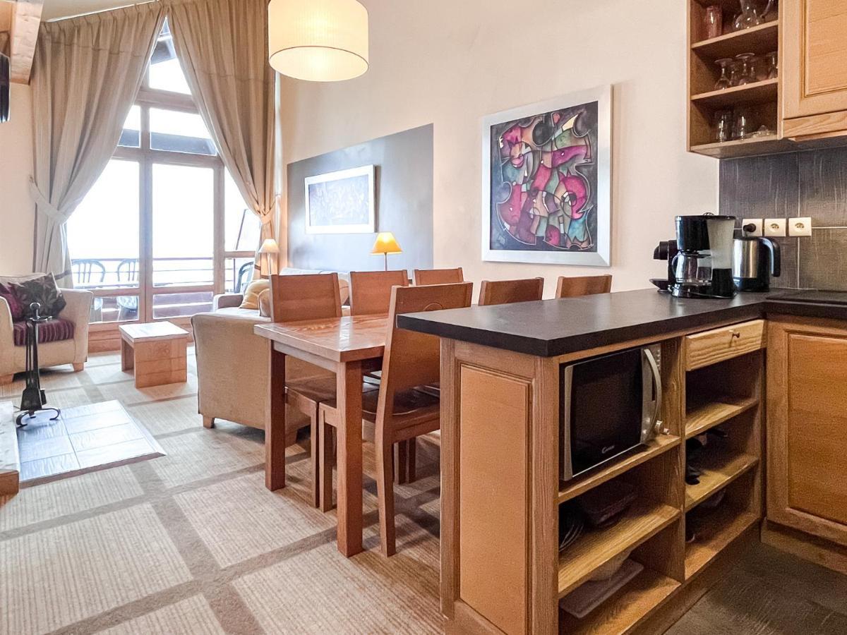 South Facing 2-Bed Apartment With Fireplace, Terrasses Deos Flaine Extérieur photo