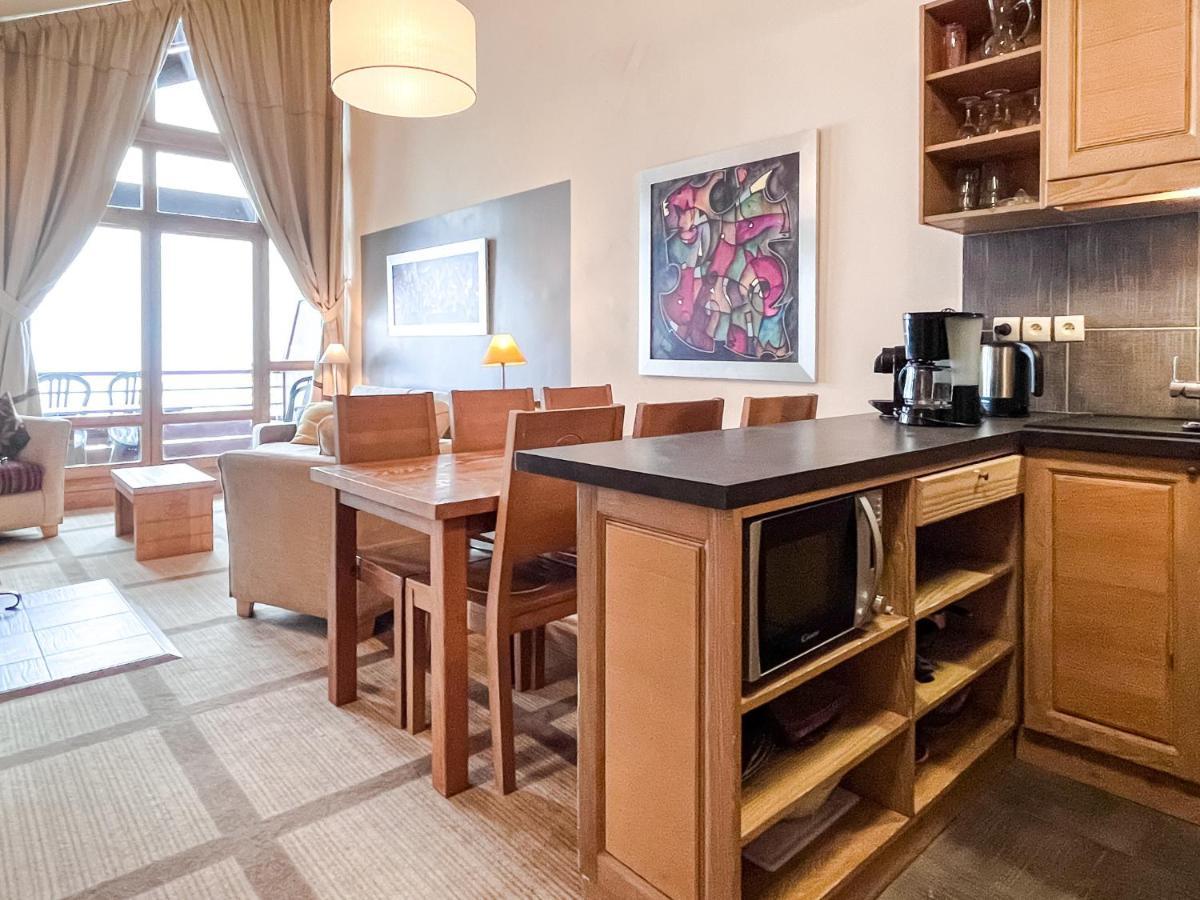 South Facing 2-Bed Apartment With Fireplace, Terrasses Deos Flaine Extérieur photo