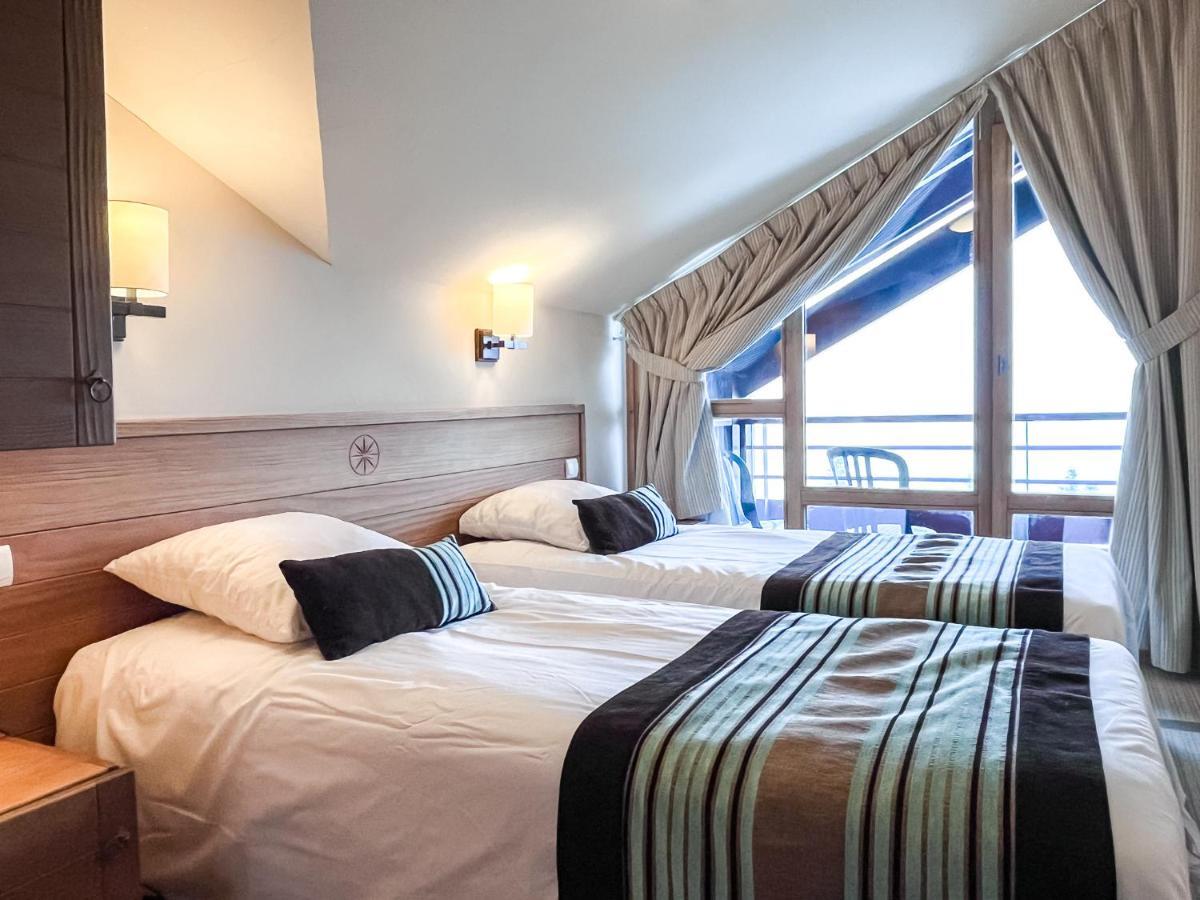 South Facing 2-Bed Apartment With Fireplace, Terrasses Deos Flaine Extérieur photo