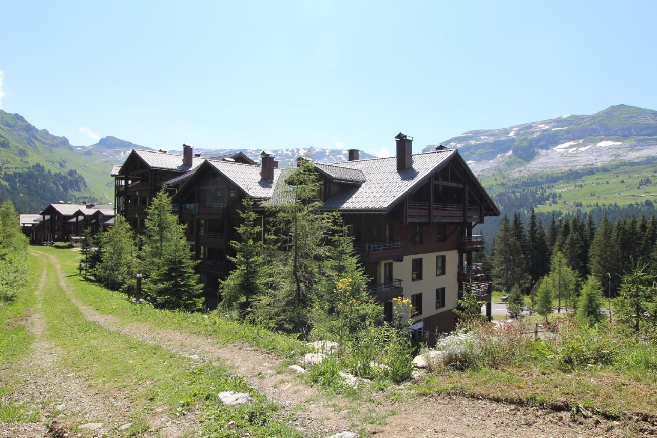 South Facing 2-Bed Apartment With Fireplace, Terrasses Deos Flaine Extérieur photo